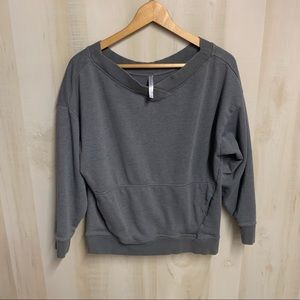 EUC Fabletics Kangaroo Sweatshirt Size Small
